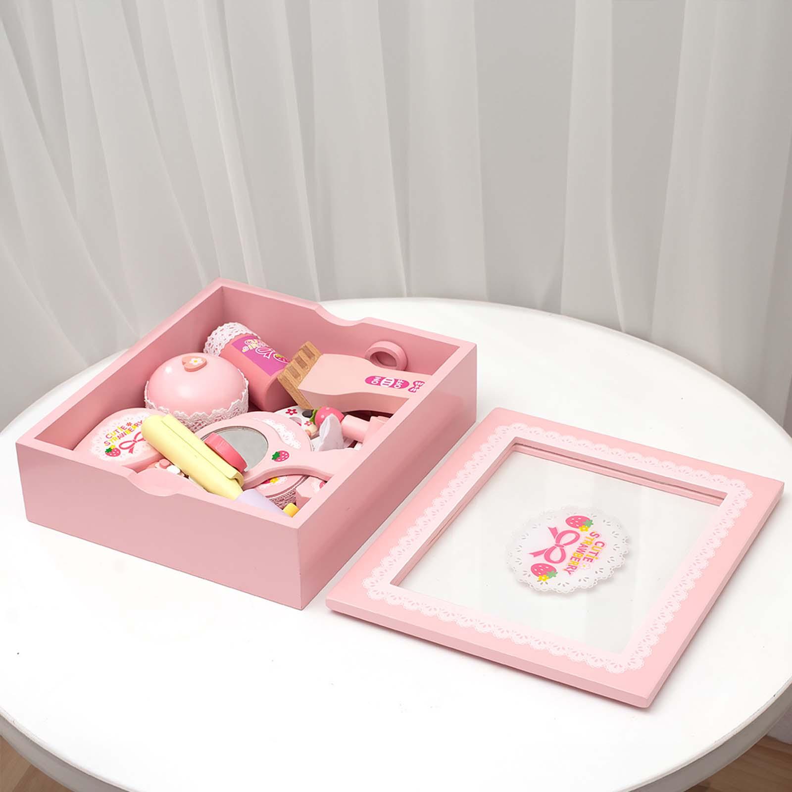 Beauty Makeup Game - ชุดของเล่นแต่งหน้าไม้ ของเล่นเสริมพัฒนาการสำหรับเด็กผู้หญิง ของเล่นเครื่องสำอาง เกมเล่นบทบาทสมมติ