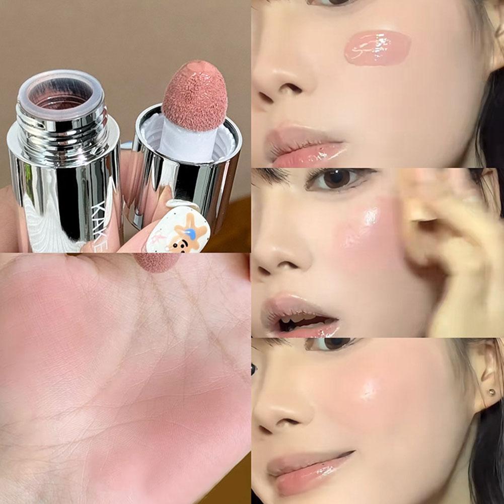 Ulta Beauty Makeup - บลัชออนเนื้อสปันจ์แบบแท่ง บลัชออนเนื้อลิควิด ติดทนนาน สีธรรมชาติ ใช้ได้ทั้งแก้มและขอบปาก ให้ลุคแมทท์