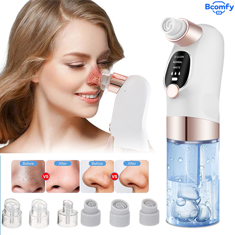 Pore Vacuum - ไฟฟ้า สิวหัวดํา Remover สูญญากาศทําความสะอาดรูขุมขนบนใบหน้าแบบชาร์จไฟได้เครื่องทําความสะอาดผิวสกปรกลึกสําหรับการกําจัดสิว สิวหัวดํา