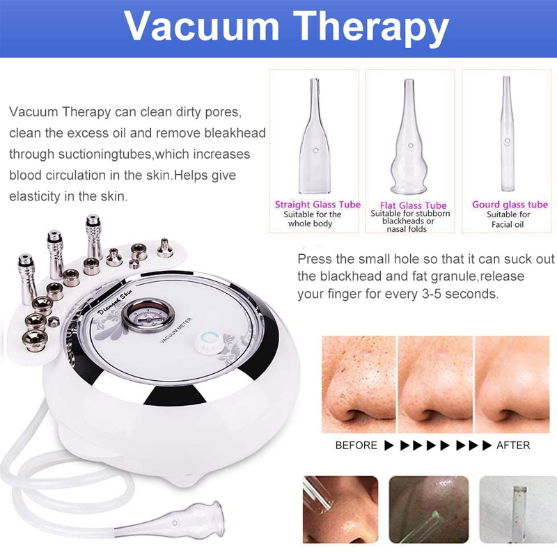 Pore Vacuum - เครื่องดูดสิวเสี้ยน 3-in-1 พร้อมระบบดูดฝุ่นและขัดผิว สำหรับทำความสะอาดรูขุมขนอย่างล้ำลึก