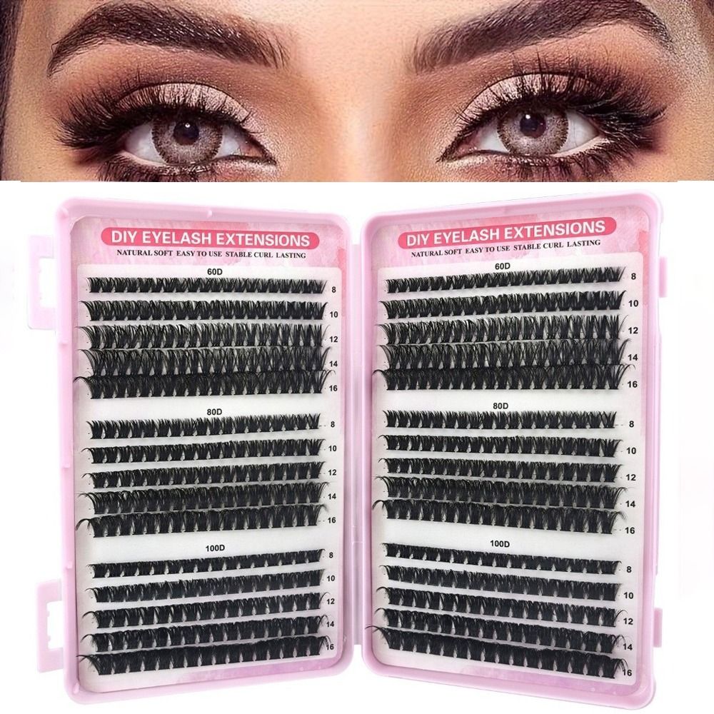 False Eyelashes Natural - ขนตาปลอมแบบใหม่ ความยาว 8-16 มม. ให้ลุคธรรมชาติ 30D/40D/50D/60D