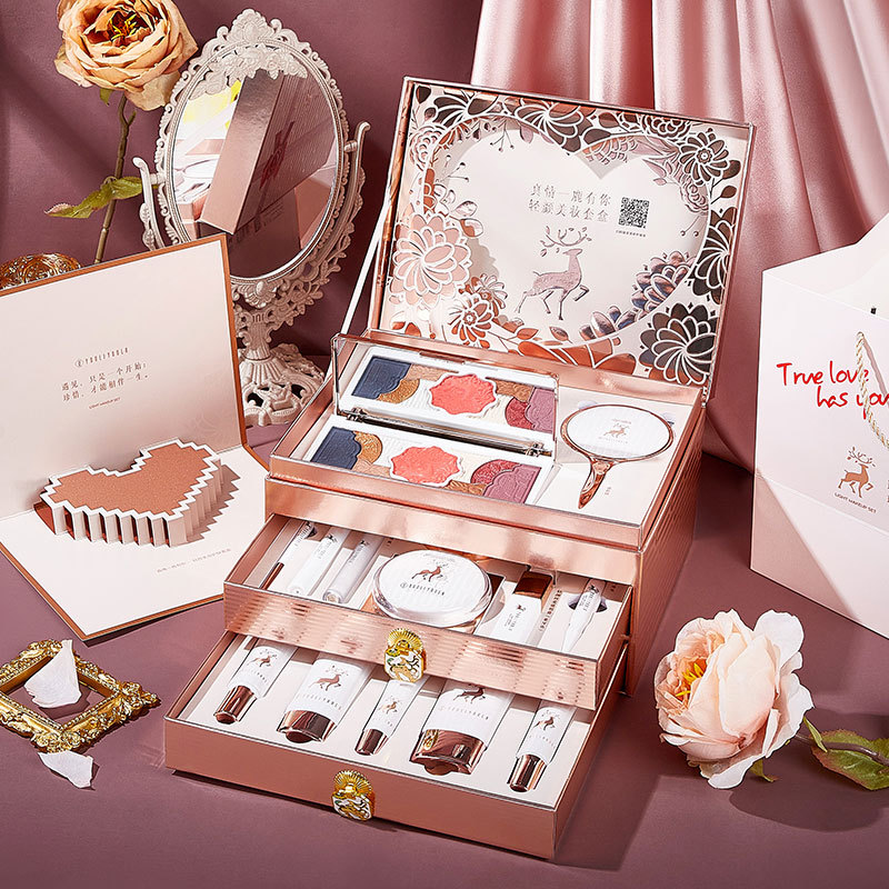 Beauty Makeup Tool Collection - แต่งหน้าชุดเครื่องสำอางแท้ทั้งชุด20ชิ้นความงามของขวัญกล่องสำหรับวันเกิดและวันวาเลนไทน์ของขวัญ