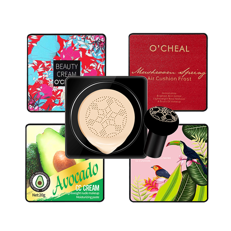 Beauty Makeup Foundation - OCHEAL Mushroom Head BB Cream ครีมรองพื้นสําหรับแต่งหน้าคอนซีลเลอร์เบาะสําหรับ