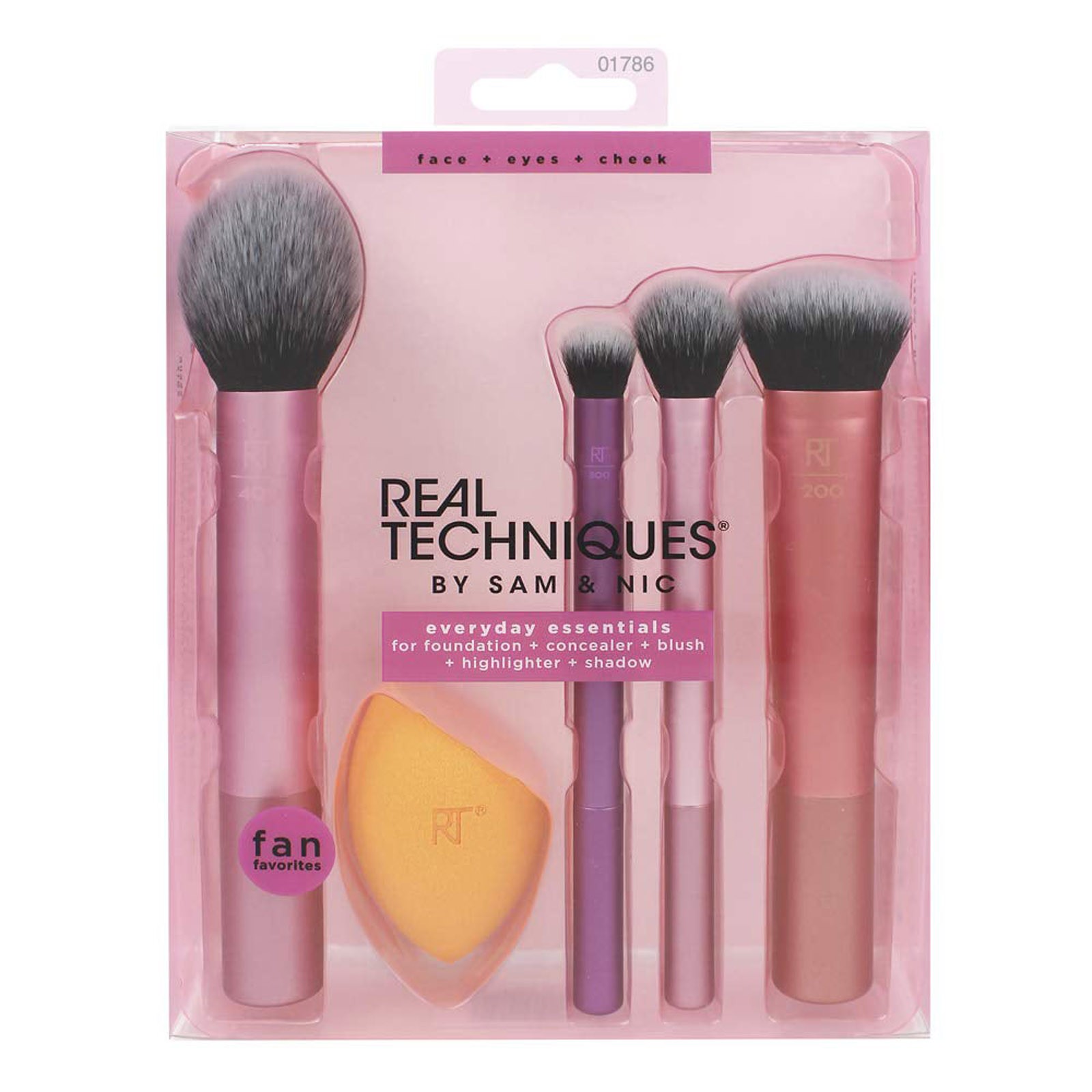 Beauty Real Makeup - Real Techniques Professional ชุดแปรงแต่งหน้า Foundation คอนซีลเลอร์อายแชโดว์