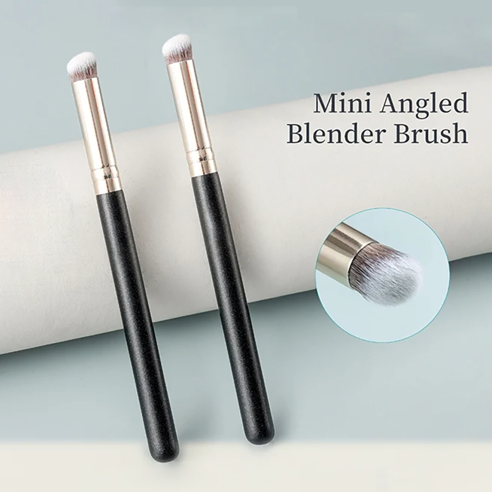 Beauty Queen Makeup - มุมคอนซีลเลอร์แปรงแต่งหน้าภายใต้ตาแต่งหน้ารองพื้นขนาดเล็ก Precision Face Blending แปรงขนแปรงนุ่มแต่งหน้าเครื่องมือ