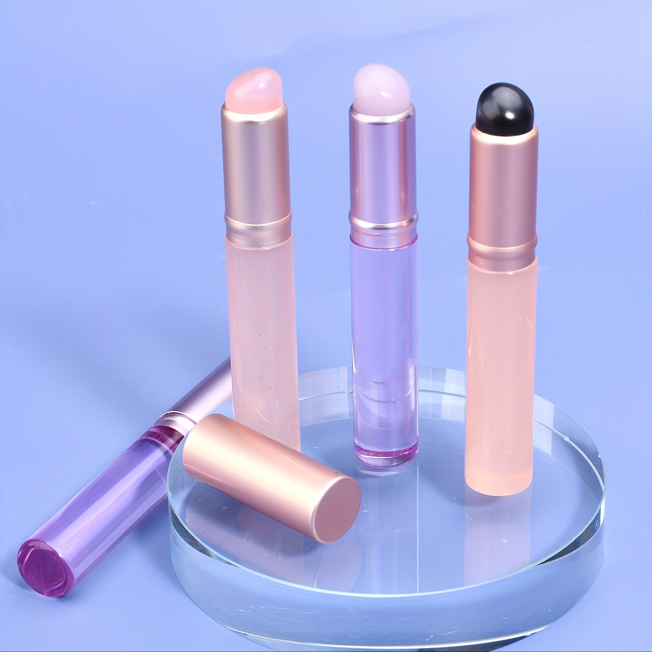 Beauty Queen Makeup - แปรงแต่งหน้าซิลิโคนแบบไม่ต้องล้าง 1 ชิ้น อุปกรณ์ทาอเนกประสงค์สำหรับริมฝีปาก เล็บ ใบหน้า