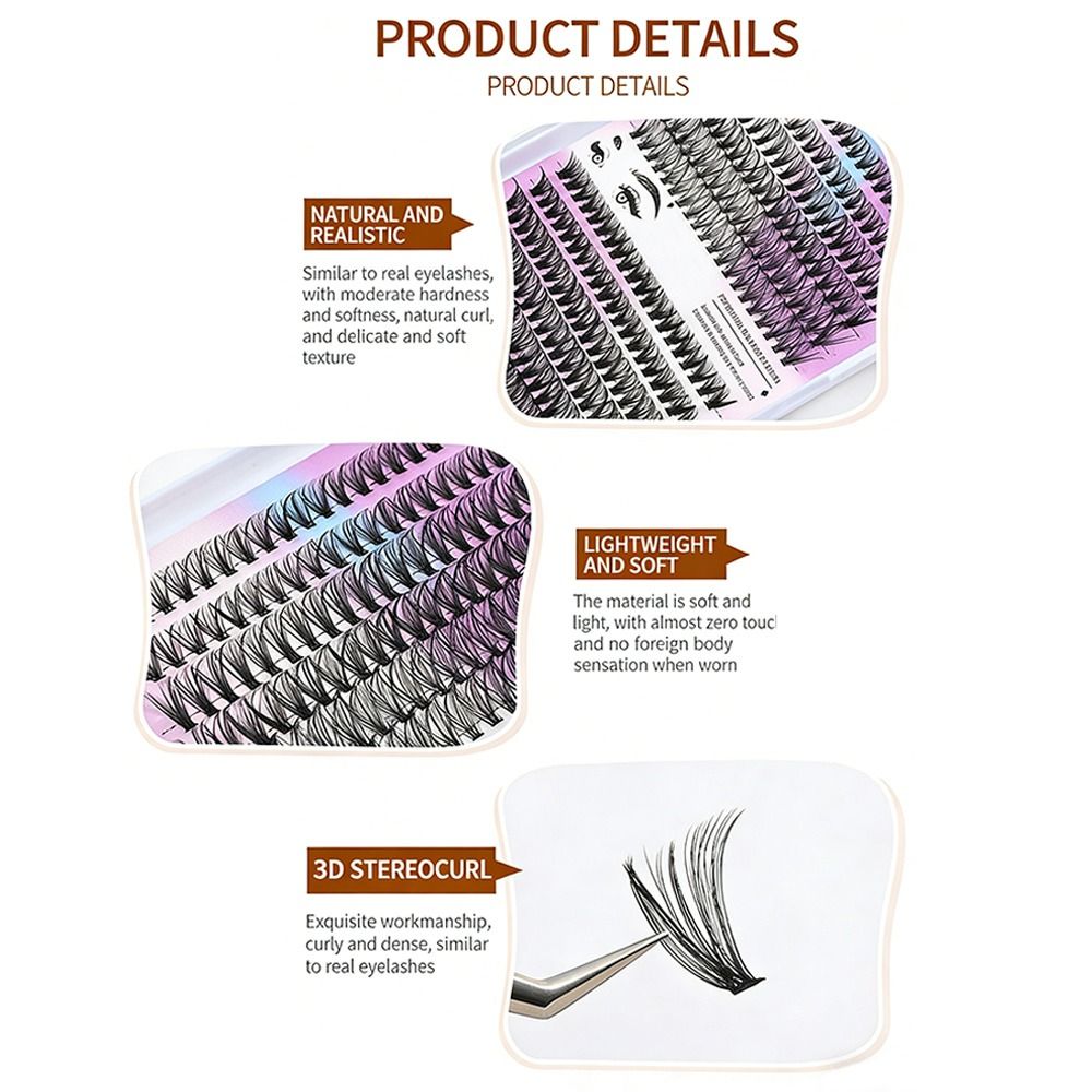 ขนตาปลอมแบบธรรมชาติ ดีไซน์เป็น - False Eyelashes Natural บทวิจารณ์และราคา