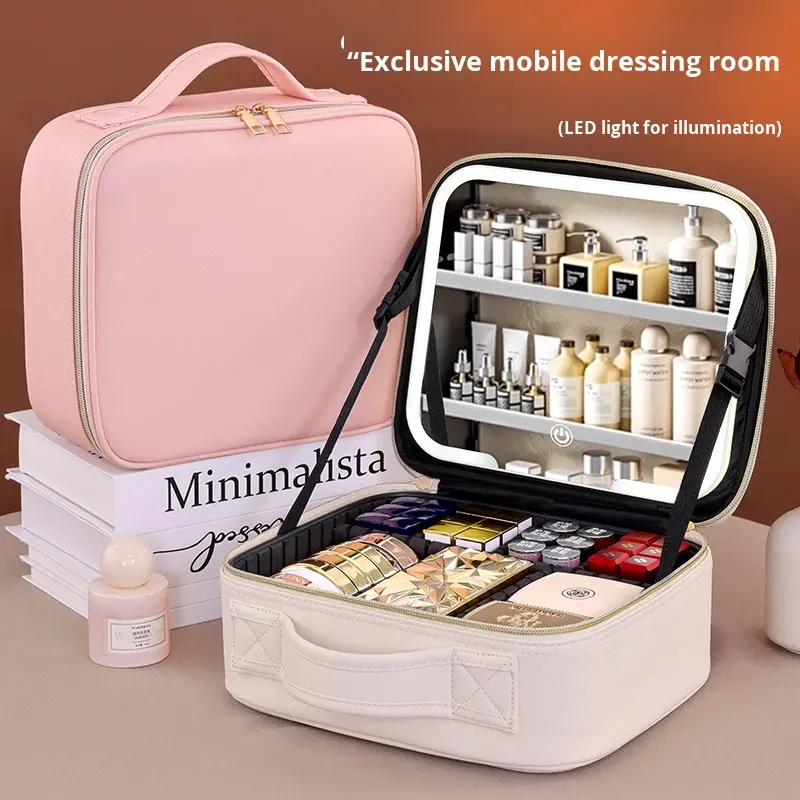 กระเป๋าเครื่องสำอางผู้หญิงขนาด - Beauty Makeup Light บทวิจารณ์และราคา