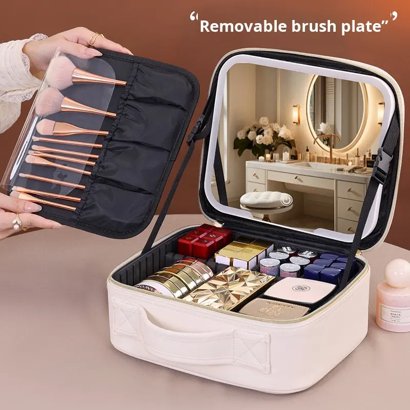 กระเป๋าเครื่องสำอางผู้หญิงขนาด - Beauty Makeup Light บทวิจารณ์และราคา