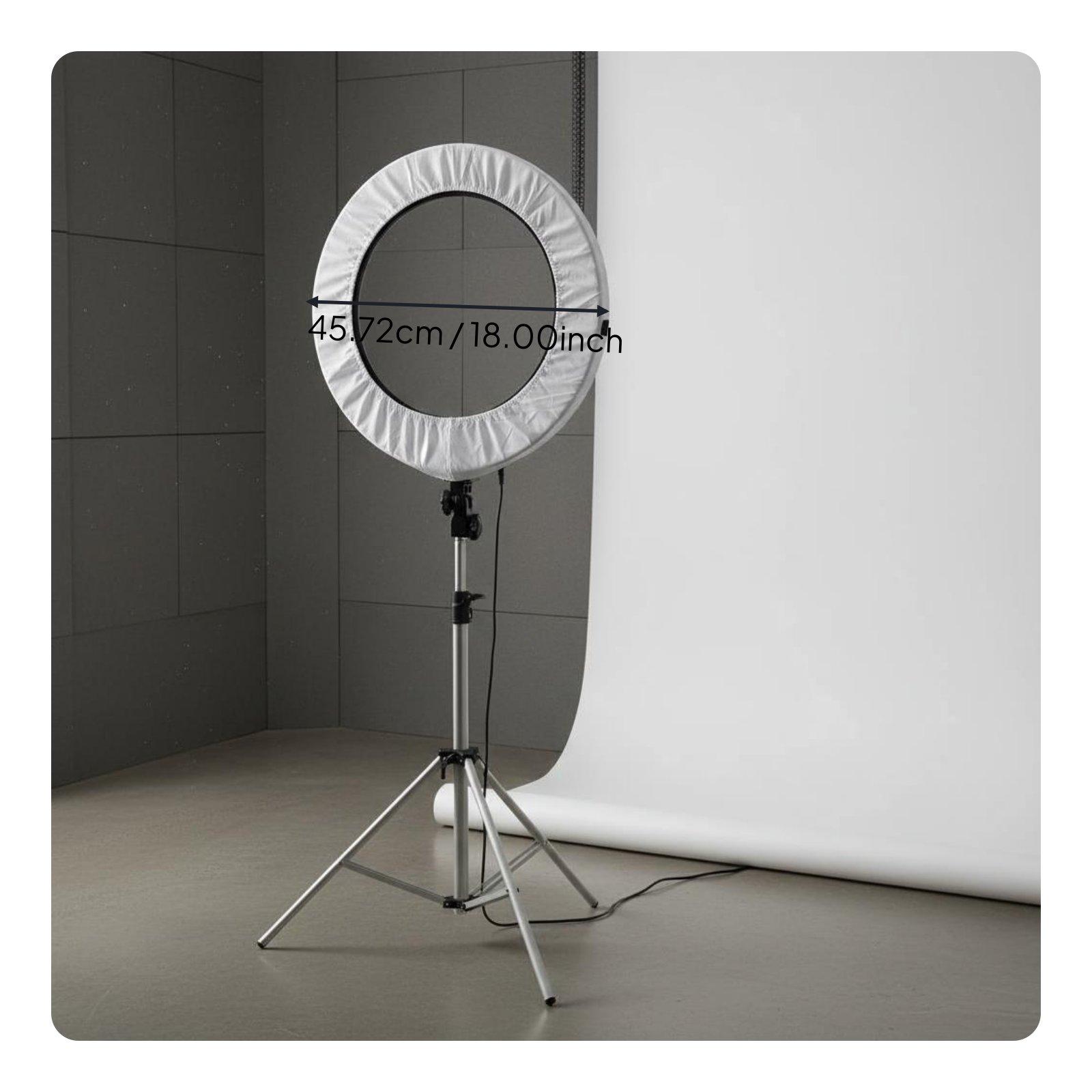 ฝาครอบไฟถ่ายภาพ ผ้าคลุมโคมไฟไน - Led Ring Light บทวิจารณ์และราคา