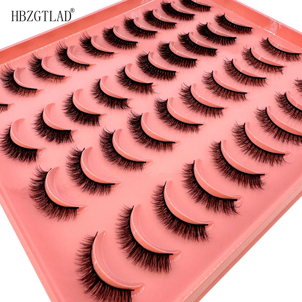 ขนตาปลอม AMSDCN Natural Lashes - False Eyelashes Natural บทวิจารณ์และราคา