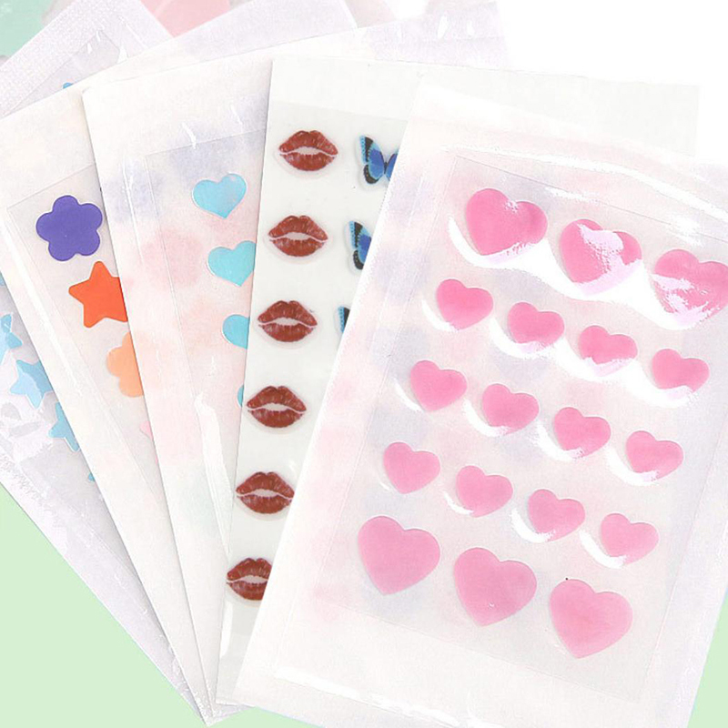 แผ่นแปะสิวการ์ตูนสีสันสดใส บำร - Beauty Makeup & D Anime Studio บทวิจารณ์และราคา