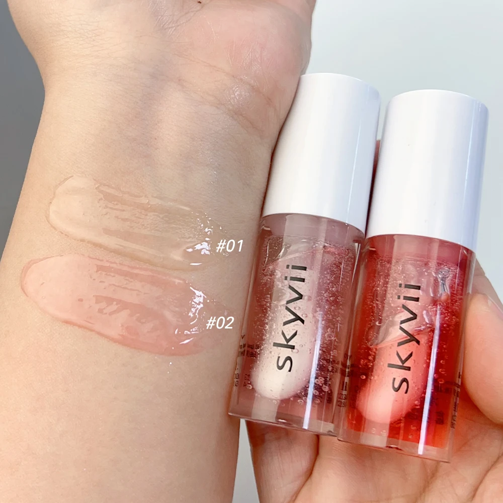 กันน้ํา Crystal Jelly Lip Oil  - Lip Gloss Plumping บทวิจารณ์และราคา