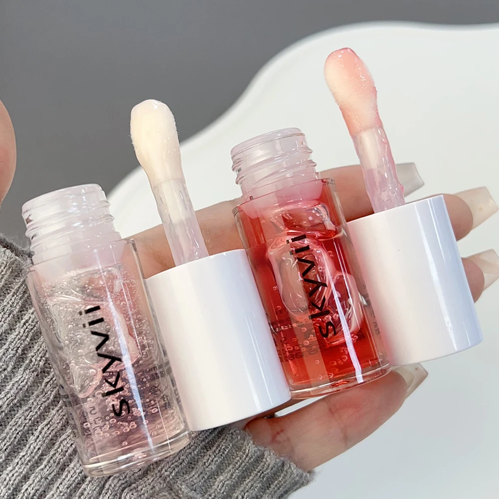 กันน้ํา Crystal Jelly Lip Oil  - Lip Gloss Plumping บทวิจารณ์และราคา