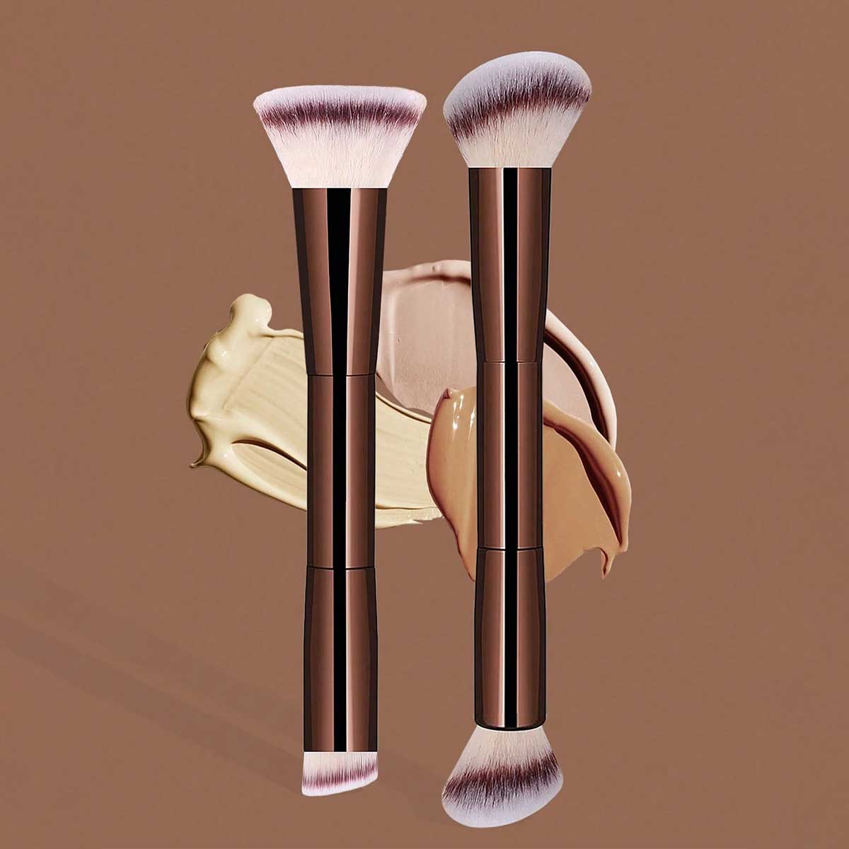 แปรงแต่งหน้าแบบพกพา 2 หัว 2 ชิ - Beauty Queen Makeup บทวิจารณ์และราคา