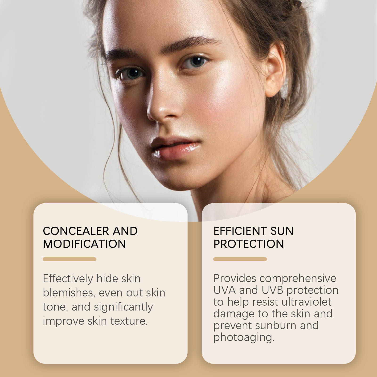 Gold Snail ครีมกันแดดบีบีครีม  - Beauty Makeup Foundation บทวิจารณ์และราคา