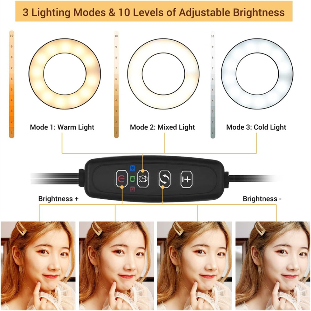 ที่วางโทรศัพท์มือถือแบบยืดหยุ่ - Led Ring Light บทวิจารณ์และราคา
