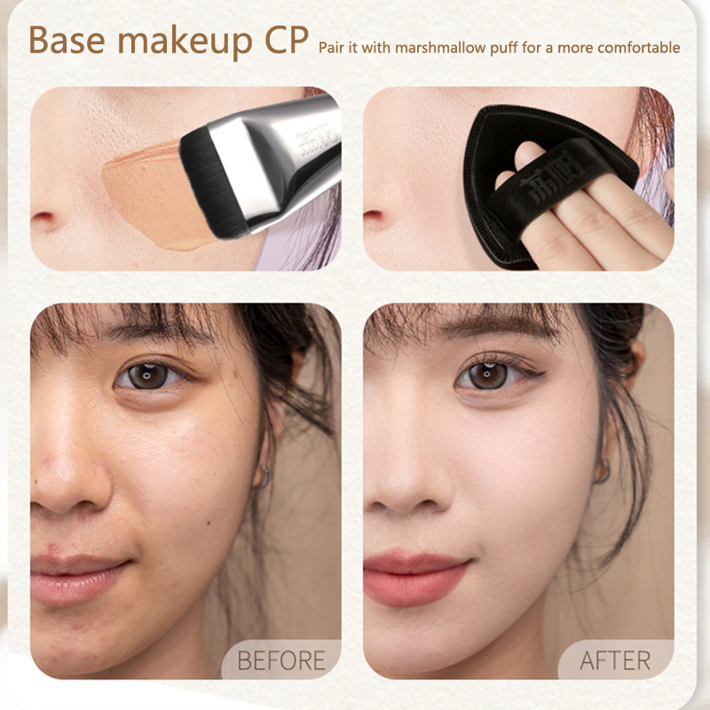 แปรงรองพื้นแบบใหม่ แปรงคอนทัวร - Beauty Queen Makeup บทวิจารณ์และราคา