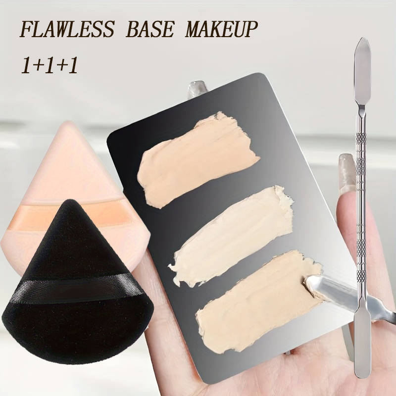 สแตนเลสแต่งหน้าผสมเล็บผสมแผ่น  - Beauty Makeup Palette บทวิจารณ์และราคา
