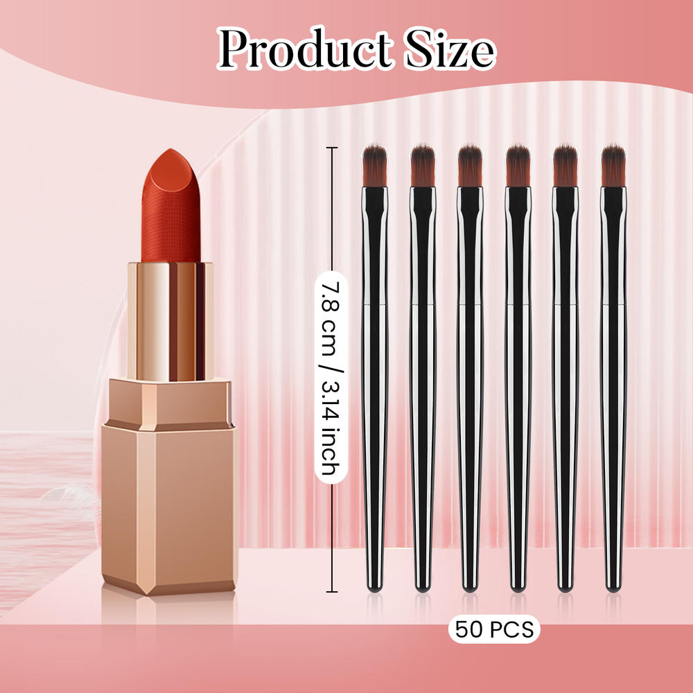 50/100 ชิ้นชุดแปรงทาปากแบบใช้แ - Beauty Makeup & D Anime Studio บทวิจารณ์และราคา