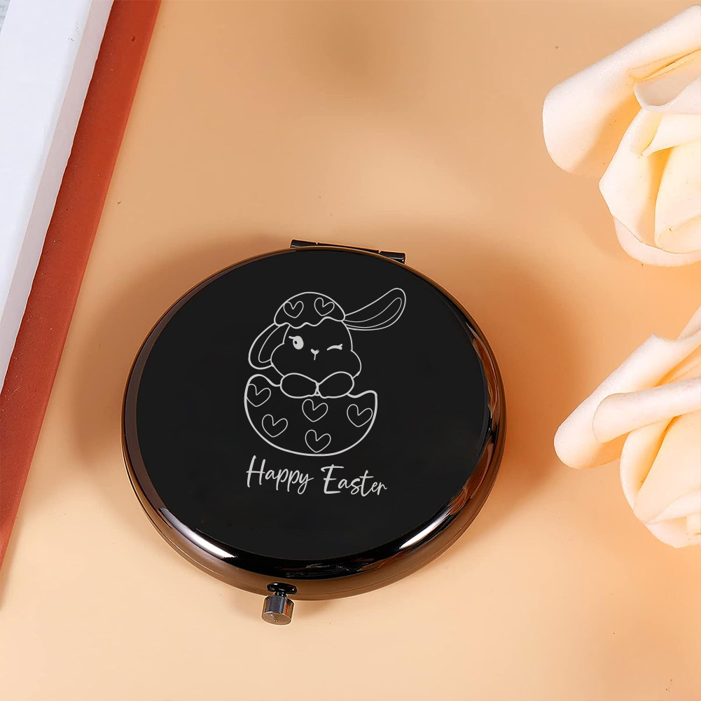 กระจกพกพาลายการ์ตูนกระต่ายน่าร - Beauty Makeup & D Anime Studio บทวิจารณ์และราคา