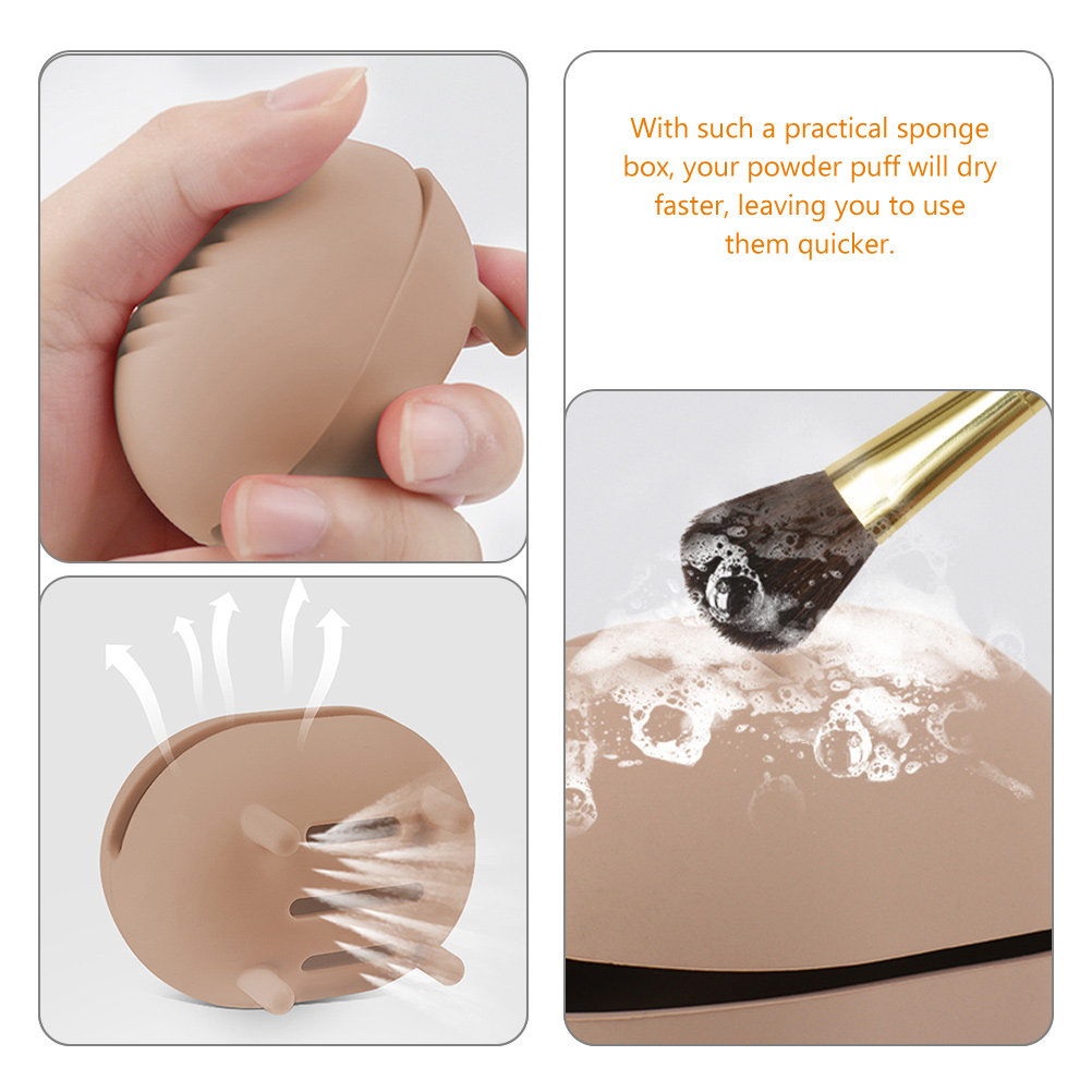 กล่องซิลิโคนพรีเมียมสำหรับเก็บ - Beauty Makeup Foundation บทวิจารณ์และราคา