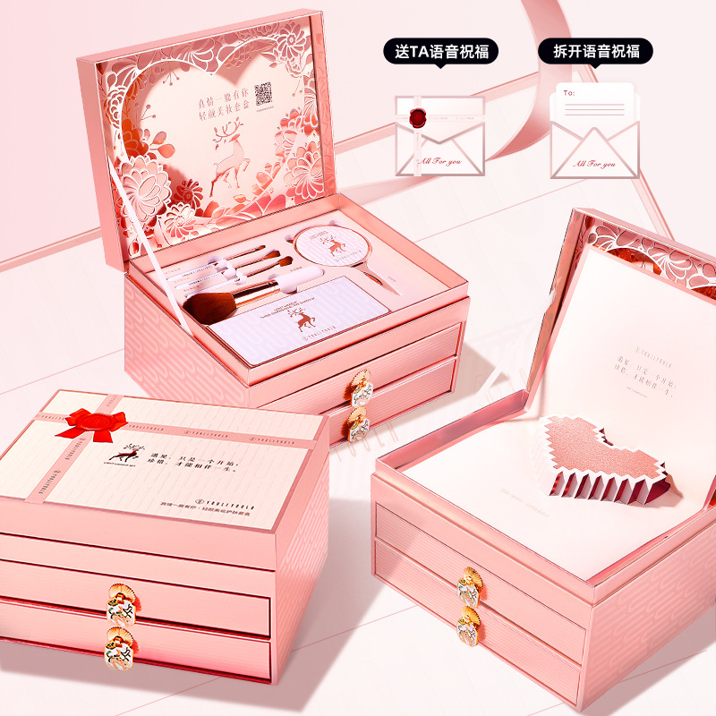 แต่งหน้าชุดเครื่องสำอางแท้ทั้ง - Beauty Makeup Tool Collection บทวิจารณ์และราคา
