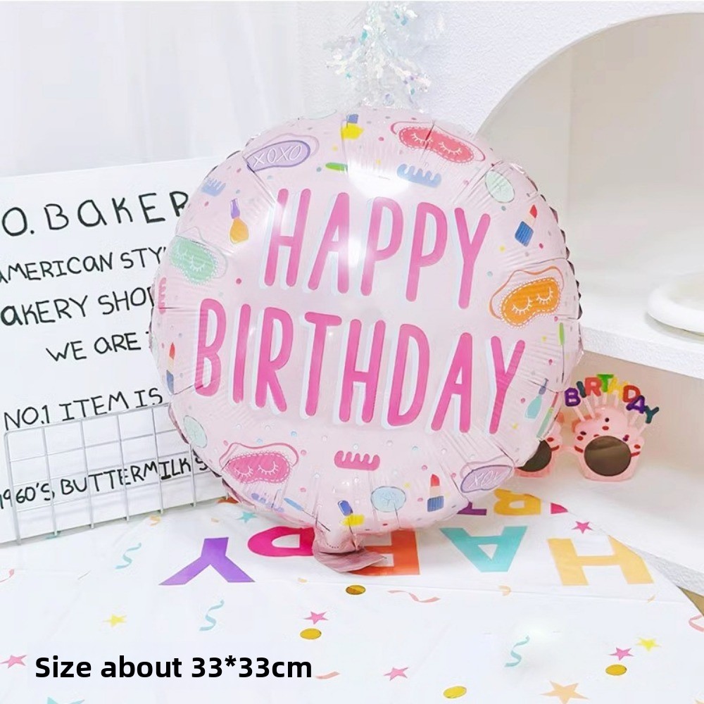 ลูกโป่งฟอยล์อลูมิเนียมลายการ์ต - Makeup Beauty House บทวิจารณ์และราคา