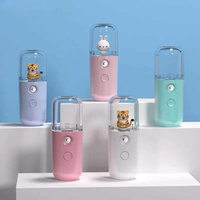 การ์ตูน Mini Facial Humidifier - Beauty Makeup Light บทวิจารณ์และราคา