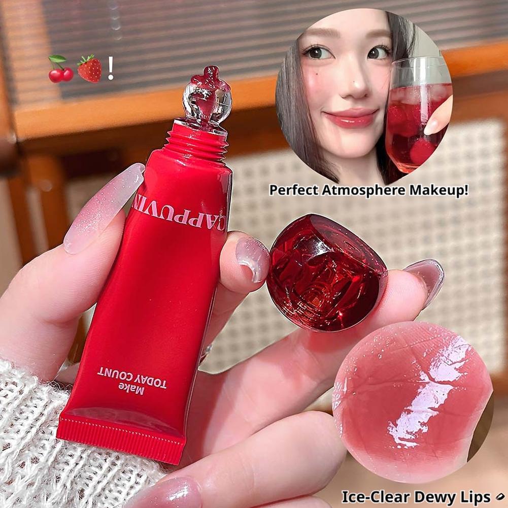 ลิปกลอส Cappuvini สูตรผลไม้ชุ่ - Lip Gloss Plumping บทวิจารณ์และราคา