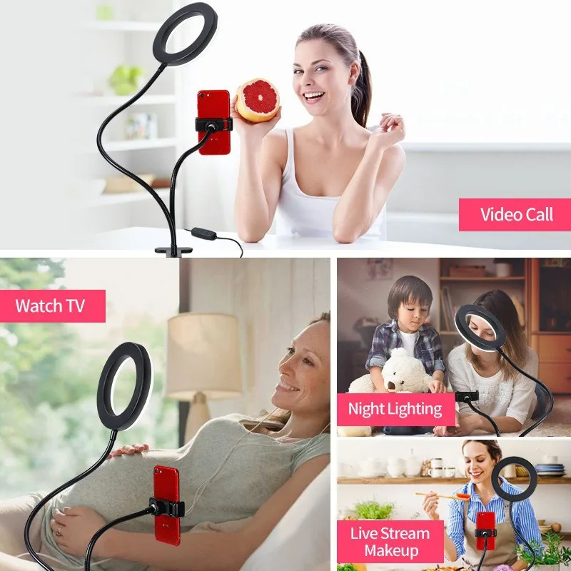 ไฟคู่ไฟ LED เติมวงแหวนแสง USB  - Led Ring Light บทวิจารณ์และราคา