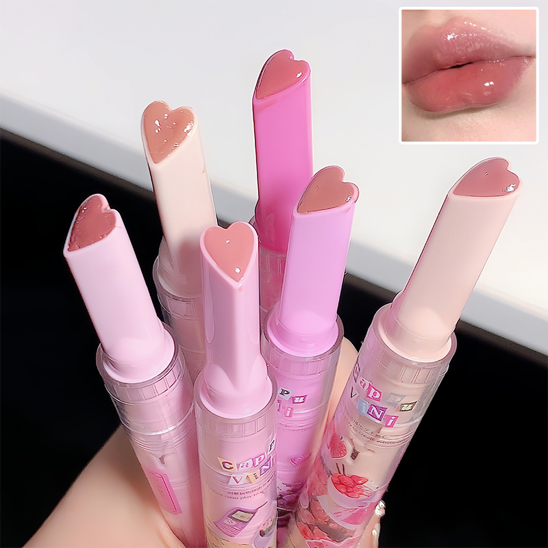 ลิปกลอส Cappuvini Jelly Love ส - Lip Gloss Plumping บทวิจารณ์และราคา