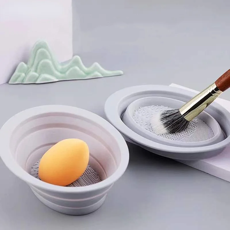 แปรงแต่งหน้าซิลิโคนแบบพับได้ ช - Beauty Makeup Foundation บทวิจารณ์และราคา