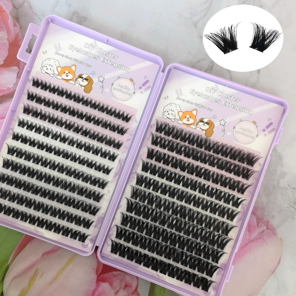 ขนตาปลอมแบบต่อเส้น 10/20/32 แถ - False Eyelashes Natural บทวิจารณ์และราคา