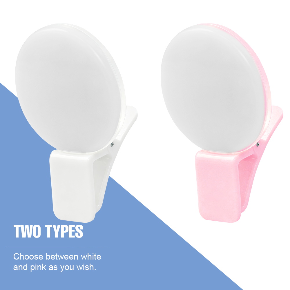 ไฟเซลฟี่แบบหนีบ ชาร์จได้ ขนาดเ - Beauty Makeup Light บทวิจารณ์และราคา
