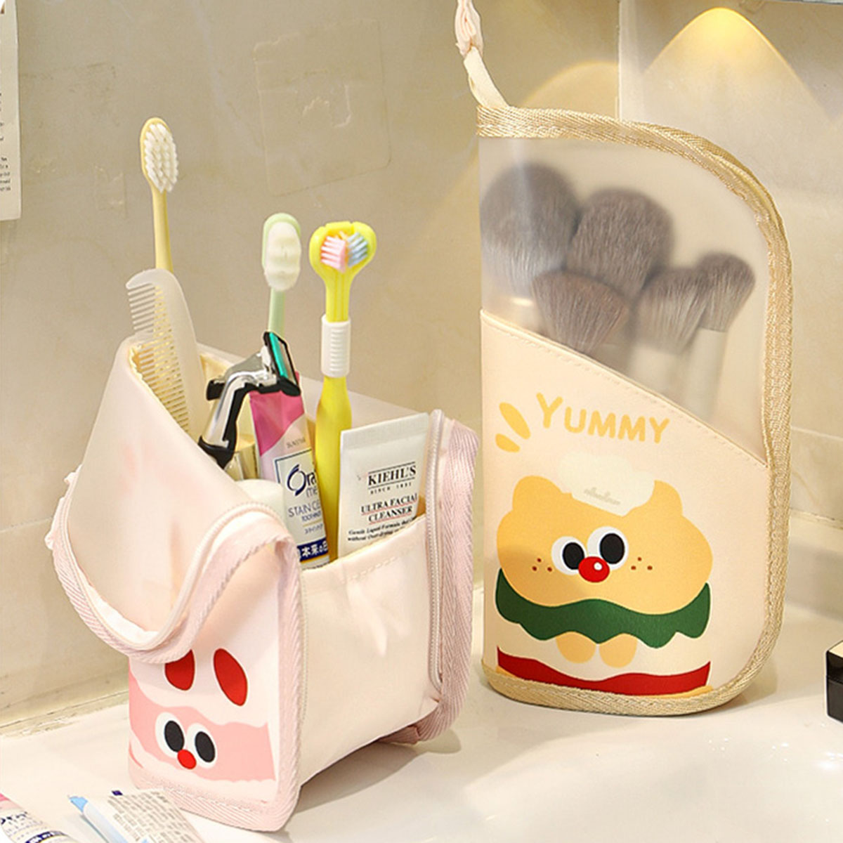 1 ชิ้นกระเป๋าเครื่องสำอางกระเป - Beauty Makeup & D Anime Studio บทวิจารณ์และราคา
