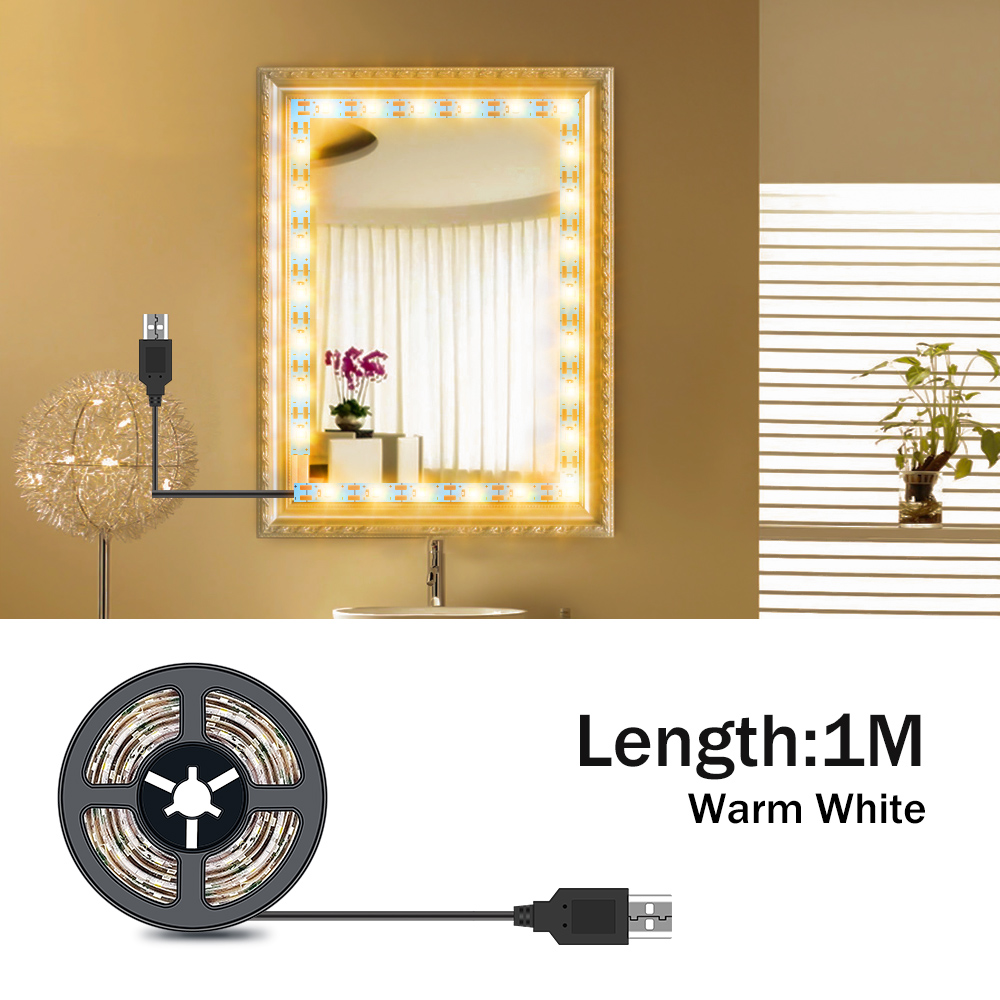 DC5V LED แต่งหน้ากระจก Light S - Beauty Makeup Light บทวิจารณ์และราคา