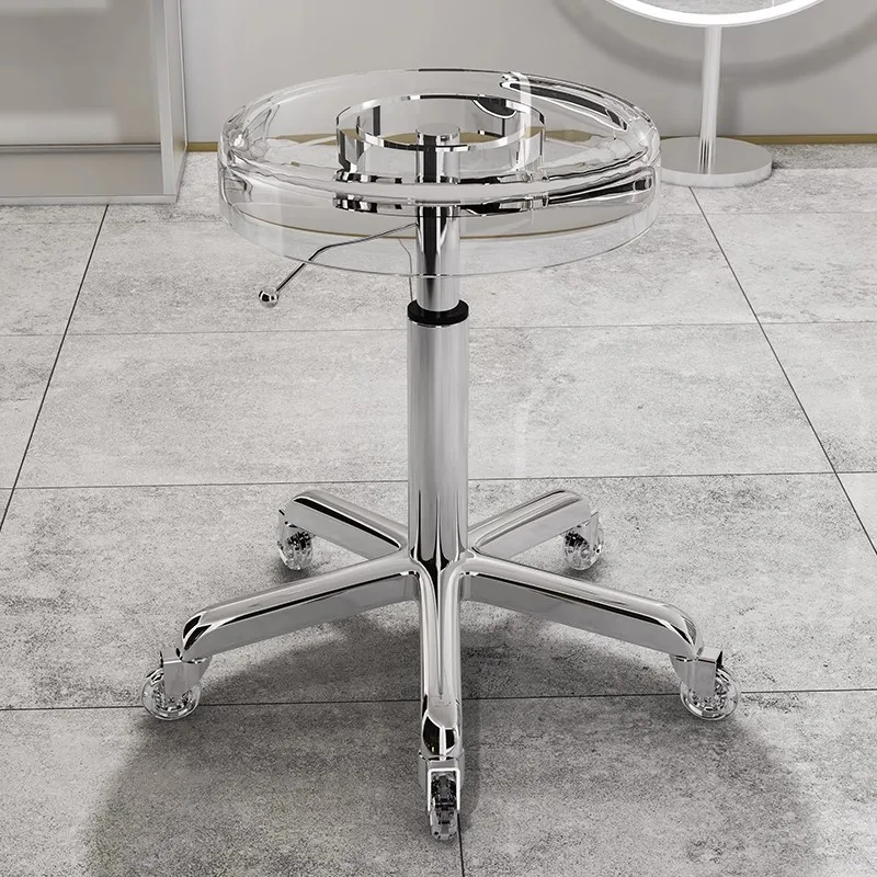 เก้าอี้สแตนเลสแบบหมุนได้สำหรับ - Beauty Makeup Chair บทวิจารณ์และราคา