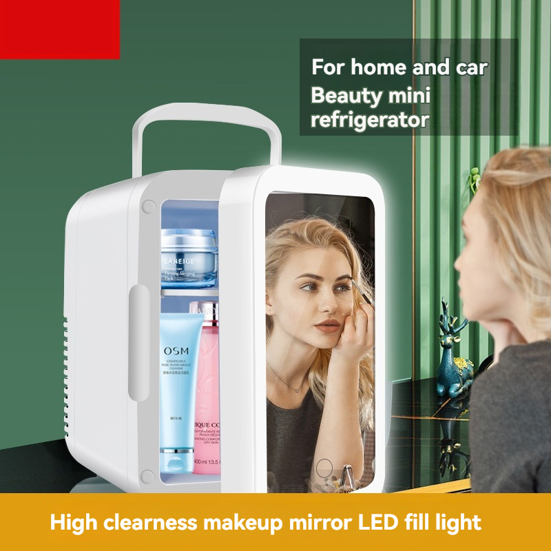 ตู้เย็นความงามแบบพกพาสำหรับใช้ - Beauty Makeup Light บทวิจารณ์และราคา