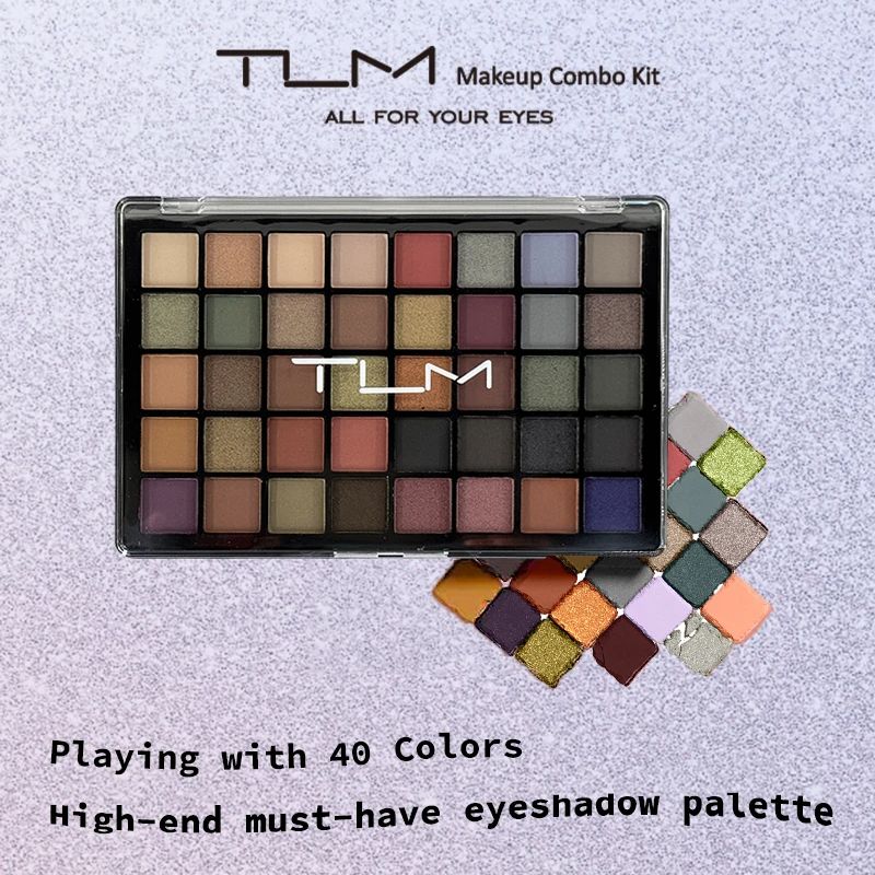TLM 40 สีแต่งหน้าอายแชโดว์ Pal - Beauty Makeup Palette บทวิจารณ์และราคา