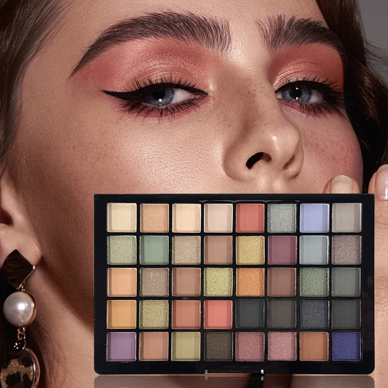TLM 40 สีแต่งหน้าอายแชโดว์ Pal - Beauty Makeup Palette บทวิจารณ์และราคา