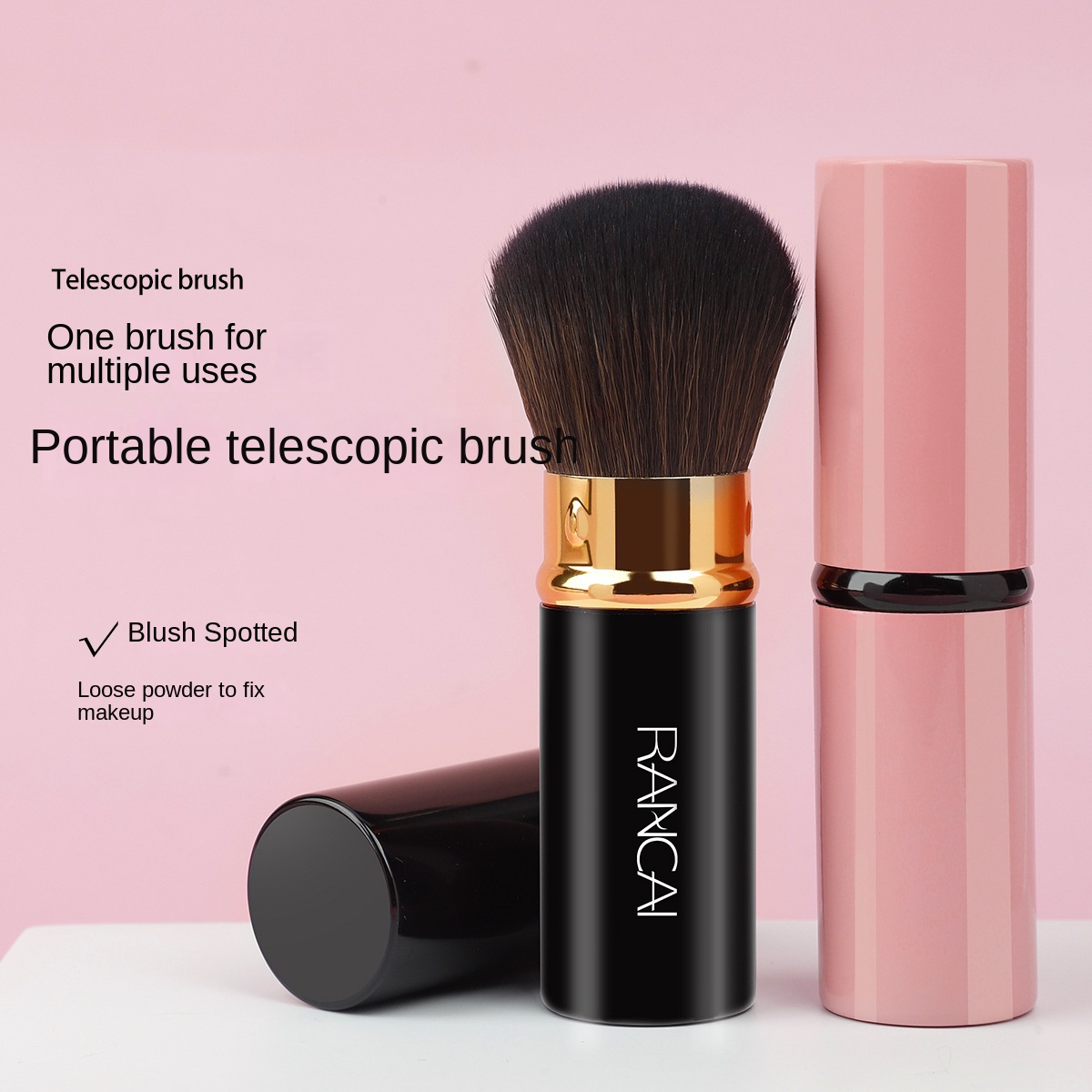 Pro Retractable Soft แปรงแต่งห - Beauty Queen Makeup บทวิจารณ์และราคา