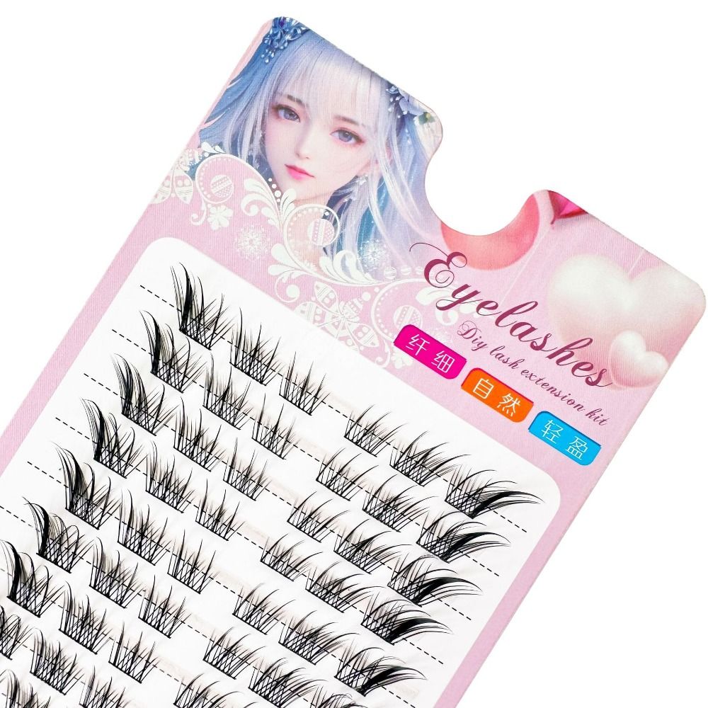 ขนตาปลอมแบบกลุ่ม 3 มิติ ทรงแคท - False Eyelashes Natural บทวิจารณ์และราคา