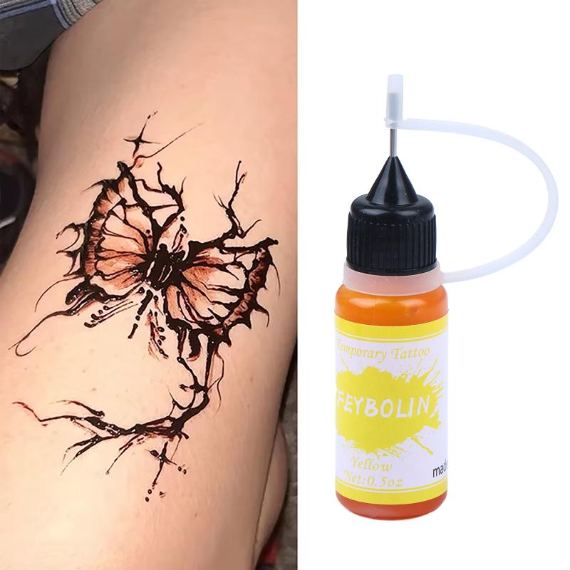 น้ำผลไม้ธรรมชาติ หมึกสักชั่วคร - Beauty Juice Makeup บทวิจารณ์และราคา